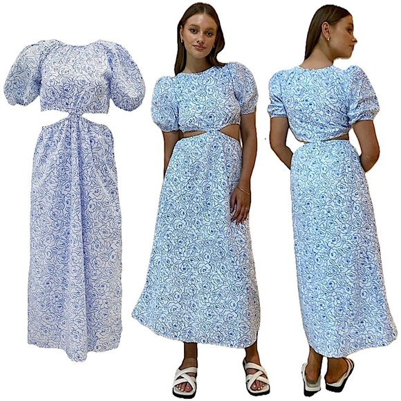 Faithful the Brand Martine Floral Print Alessandria
Midi Cut Out Floral Dress - Picture 1 of 16